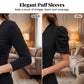 👗 2026 Sale — Over 39 400 Sold!💐 Elegant V‑Neck High Waist Dress with Puff Sleeve