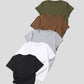 👕⏰ 60% OFF LIMITED TIME! 5-Pack Solid Color Cotton T-Shirts – Premium Basics, Comfort Fit & Wardrobe Essentials 🧺
