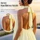 🎉 2026 Sale — Over 15,000 Sold! 💃 Women's Flowy Halter Drop-Waist Mini Dress – Backless & Stunning ✨