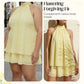 🎉 2026 Sale — Over 15,000 Sold! 💃 Women's Flowy Halter Drop-Waist Mini Dress – Backless & Stunning ✨