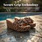 🐆 LIMITED-TIME 50% OFF! 👡 Women's Leopard Print Platform Sandals – Bow Detail, Ergonomic Wedge, Slip-Resistant ✨
