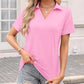👕 LIMITED-TIME 50% OFF! ✨ Women's Casual V-Neck Collared T-Shirt – Elevated Everyday Tee, Soft & Relaxed Fit 🌿