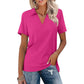 👕 LIMITED-TIME 50% OFF! ✨ Women's Casual V-Neck Collared T-Shirt – Elevated Everyday Tee, Soft & Relaxed Fit 🌿