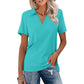 👕 LIMITED-TIME 50% OFF! ✨ Women's Casual V-Neck Collared T-Shirt – Elevated Everyday Tee, Soft & Relaxed Fit 🌿