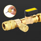 🔧⏰50% OFF NOW! AC Valve Core Removal Tool – Dual SAE Ports, Solid Brass Build, Includes 10 Extra Cores ❄️🔩