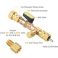 🔧⏰50% OFF NOW! AC Valve Core Removal Tool – Dual SAE Ports, Solid Brass Build, Includes 10 Extra Cores ❄️🔩