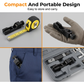 Universal spark plug gap set for cars, compatible with most 10/12/14/16 mm adjustment tools