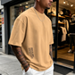 👕 50% OFF NOW! Men's Loose Fit Short Sleeve Shirt – Premium Cotton Blend, Urban Graphic Print & Oversized Casual Style 🆒✨