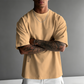 👕 50% OFF NOW! Men's Loose Fit Short Sleeve Shirt – Premium Cotton Blend, Urban Graphic Print & Oversized Casual Style 🆒✨
