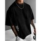 👕 50% OFF NOW! Men's Loose Fit Short Sleeve Shirt – Premium Cotton Blend, Urban Graphic Print & Oversized Casual Style 🆒✨