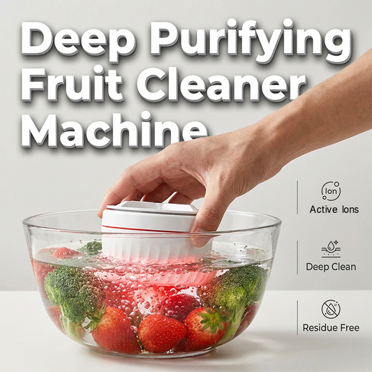 🥦 LIMITED-TIME 50% OFF! ✨ Portable Fruit & Vegetable Cleaner – Electrolytic, Deep Purifying, Travel-Friendly ✈️
