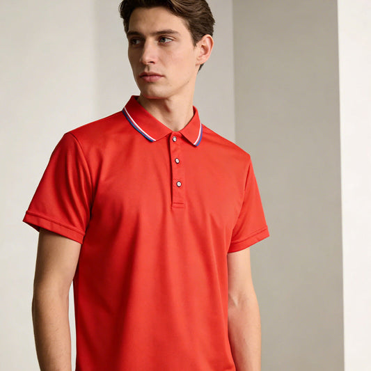 👔 LIMITED TIME: 50% OFF! 🎁 Men's Classic Short-Sleeve Shirt Set – Tipped Collar, Breathable & Multi-Pack ✨