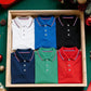 👔 LIMITED TIME: 50% OFF! 🎁 Men's Classic Short-Sleeve Shirt Set – Tipped Collar, Breathable & Multi-Pack ✨