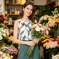 👗 LIMITED-TIME 50% OFF! ✨ Floral Print Top & Wide-Leg Pants Set – Coordinated, Elegant, Versatile 🌸