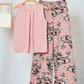 👗 LIMITED-TIME 50% OFF! ✨ Floral Print Top & Wide-Leg Pants Set – Coordinated, Elegant, Versatile 🌸