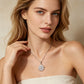 🌻 LIMITED-TIME 50% OFF! ✨ Sunflower Pendant Necklace for Women – Cubic Zirconia, Gold-Tone, Lightweight 💛