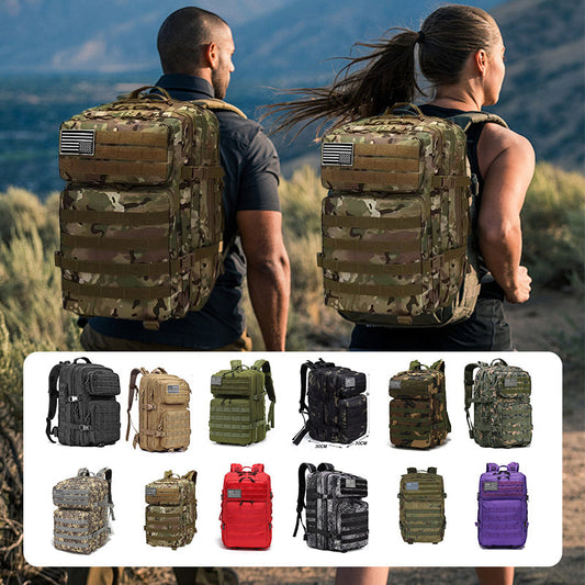 🎒 LIMITED-TIME 50% OFF! ⚡ Tactical Military Backpack – 45L, Water-Resistant, Comfortable, Durable ✨