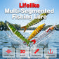 🐟 LIMITED-TIME 50% OFF! 🌊 Multi-Segmented Bionic Fishing Lure – Realistic Swim, 3D Eyes, Fresh & Salt Water ✨