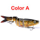 🐟 LIMITED-TIME 50% OFF! 🌊 Multi-Segmented Bionic Fishing Lure – Realistic Swim, 3D Eyes, Fresh & Salt Water ✨