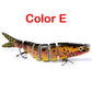 🐟 LIMITED-TIME 50% OFF! 🌊 Multi-Segmented Bionic Fishing Lure – Realistic Swim, 3D Eyes, Fresh & Salt Water ✨