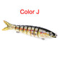 🐟 LIMITED-TIME 50% OFF! 🌊 Multi-Segmented Bionic Fishing Lure – Realistic Swim, 3D Eyes, Fresh & Salt Water ✨