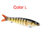 🐟 LIMITED-TIME 50% OFF! 🌊 Multi-Segmented Bionic Fishing Lure – Realistic Swim, 3D Eyes, Fresh & Salt Water ✨