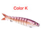 🐟 LIMITED-TIME 50% OFF! 🌊 Multi-Segmented Bionic Fishing Lure – Realistic Swim, 3D Eyes, Fresh & Salt Water ✨