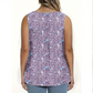 🌸 LIMITED-TIME 50% OFF! 👚 Women's Printed Button Sleeveless Top – Vibrant Colors, Lightweight & Breezy 🦋