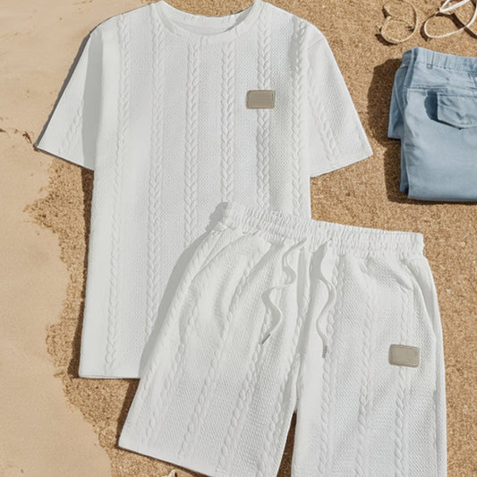 👕 LIMITED-TIME 50% OFF! ✨ Men's 2-Piece Loungewear Set – Casual, Soft, Minimalist 🩳