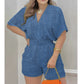 👒 LIMITED-TIME 50% OFF! ✨ Summer Casual Romper Shorts – Smocked Waist, Lightweight, Versatile ✨