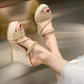 👡 LIMITED TIME: 50% OFF! 🔥 Women's Platform Wedge Sandals – 10cm Heel, Convertible Straps & Non-Slip Outsole for Summer ✨