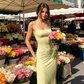 👗 LIMITED-TIME 50% OFF! 🌸 Summer Backless Dress – Floral, Spaghetti Strap, Cowl Neck, Slim Fit ✨