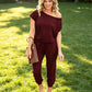 👖 LIMITED-TIME 50% OFF! ✨ Women's Off Shoulder Jumpsuit – Adjustable Waist, Soft Cotton, Tapered Cuffs, Solid Color 🍃
