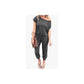 👖 LIMITED-TIME 50% OFF! ✨ Women's Off Shoulder Jumpsuit – Adjustable Waist, Soft Cotton, Tapered Cuffs, Solid Color 🍃