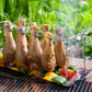 🍗 LIMITED-TIME 50% OFF! ✨ Roasted Chicken Drumstick Rack – Stainless Steel, Foldable, 14 Slots 🍖