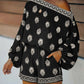 🏖️ LIMITED-TIME 50% OFF! ✨ Bohemian Off-Shoulder Jumpsuit Set – Vintage Print, Vacation, Relaxed ✨
