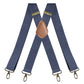 📢LAST DAY BUY 2 GET 1 FREE!⏰Men's X-Back Suspenders with Hook Clips