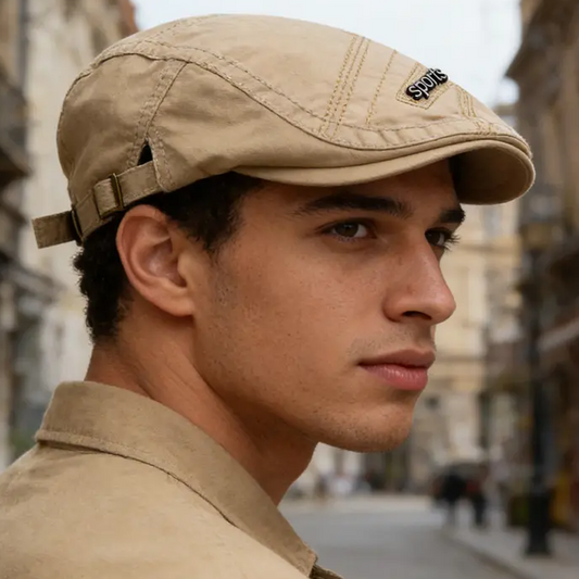 🧢 LIMITED TIME: 50% OFF! 🍂 Breathable All-Season Classic Ivy Flat Cap – Adjustable Side Buckle, 6 Colors & Timeless Style 💼