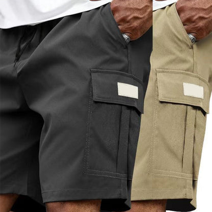 🩳 LIMITED-TIME 50% OFF! ✨ Men's Cargo Shorts – Elastic Waist, Lightweight, Multi-Pocket ☀️