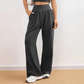 👖 LIMITED-TIME 50% OFF! 🍁 Women's High-Waist Wide-Leg Sweatpants – Ultra-Soft, Breathable with Pockets for All-Day Wear 🍂