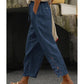👖 LIMITED-TIME 50% OFF! 🎀 Women's Lace Trim Drawstring Pants – Cropped Fit, Cotton Blend, Functional Pockets 🌸