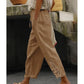 👖 LIMITED-TIME 50% OFF! 🎀 Women's Lace Trim Drawstring Pants – Cropped Fit, Cotton Blend, Functional Pockets 🌸