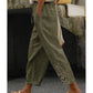 👖 LIMITED-TIME 50% OFF! 🎀 Women's Lace Trim Drawstring Pants – Cropped Fit, Cotton Blend, Functional Pockets 🌸