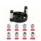 ⚙️ LIMITED-TIME 50% OFF! 🔨 Self-Centering Dowel Jig Kit – Precision Woodworking, Adjustable Bushings, Aluminum 📏