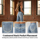 👖 LIMITED-TIME 50% OFF! 💃 Women's High-Waisted Straight Leg Jeans – Retro Denim, No Waist Gap, Lifting Pockets ✨