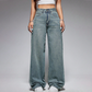 👖 LIMITED-TIME 50% OFF! 💃 Women's High-Waisted Straight Leg Jeans – Retro Denim, No Waist Gap, Lifting Pockets ✨