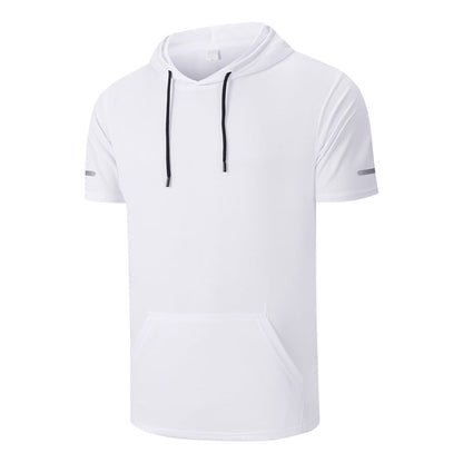 🌞 LIMITED-TIME 50% OFF! 🎽 Men's All-Day Quick-Dry Hooded T-Shirt - Breathable, Stylish & Multi-Pocket 🧢
