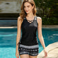 🌊Limited-Time Spring Launch!✨ Women's Printed Two-Piece Tankini Swimsuit
