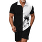 👕 LIMITED-TIME 50% OFF! ✨ Men's Casual Zipper Shirt & Shorts Set – Breathable Polyester, Relaxed Fit & Coordinated Style 🩳