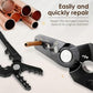 🔧 LIMITED-TIME 50% OFF! 💥 Copper Tube Rounder Pliers – 6-Hole, Alloy Steel, Labor-Saving Lever Arm ✨